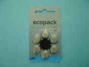 ZA 675 Varta H&ouml;rger&auml;tebatterie 1,4V  650 mAh